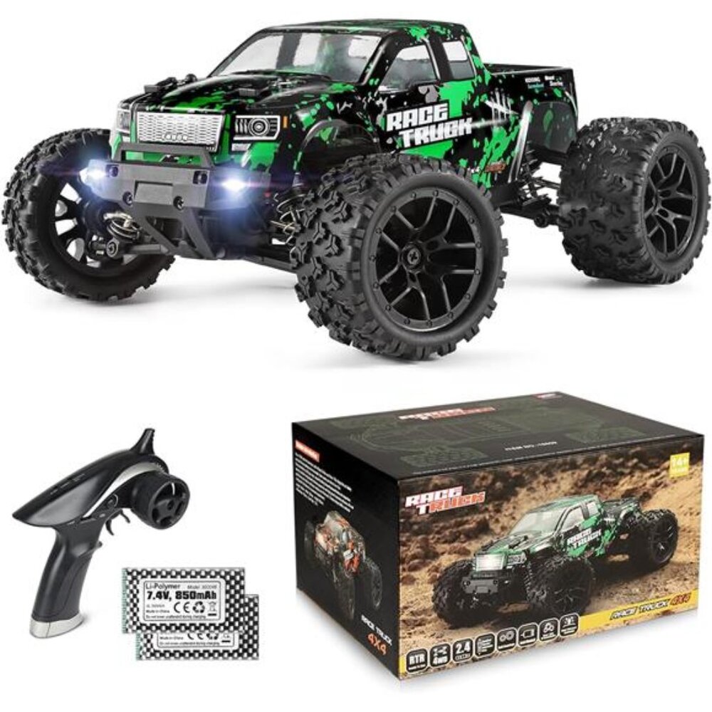1:18 Scale All Terrain RC Car 18859, 36 KPH High Speed 4WD Electric Vehicle